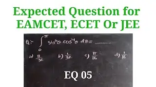 Expected Questions for ECET, EAMCET Or JEE || EQ 05 || Root Maths 153