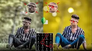 Snapseed Creative Photo Editing Background Blur | Snapseed Background Colour Change