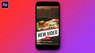 Youtube Promo Instagram Stories - After Effects Tutorial