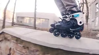 Rollerblading tricks - Freeskate in Kyiv, Ukraine - Skater Aleksey Martsenyuk