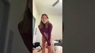 روتين الملبنaudreyvinn في المطبخ كل جزء في جسمها بيلعب 😱 #GIRL routine day