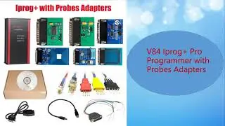 V84 Iprog+ Pro Programmer with Probes Adapters