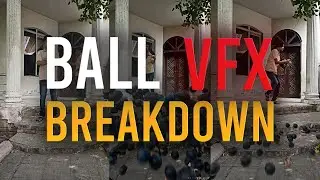 (VFX BREAKDOWN) - 3D Ball Pop VFX #cgi #blender #tutorial
