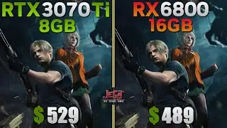 RTX 3070 Ti vs RX 6800 | R7 7800X3D | Tested in 15 games