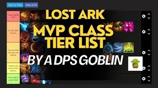 DPS GOBLIN RANKS LOST ARK CLASSES | August 2024 Class Tier List 로스트아크 티어리스트