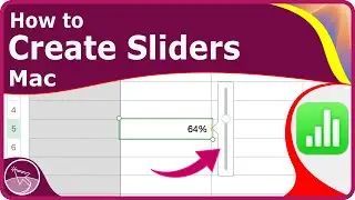 How to Create a Slider in Numbers on a Mac