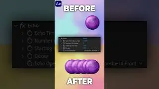 Before & After: The ‘Echo Effect’ in After Effects & Premiere Pro