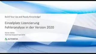 Up and Ready Webinar | Einzelplatz Lizenzierung - Fehleranalyse in der Version 2020