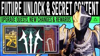Destiny 2: FUTURE UNLOCKS & REPRISAL LEAKS! Secret QUESTS, Challenge Changes, Dungeon Update & More