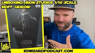 Unboxing! Iron Studios 1/10 Scale Moff Gideon!
