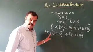 Mathematical Tools 4 | Set Operations | Cartesian Product
