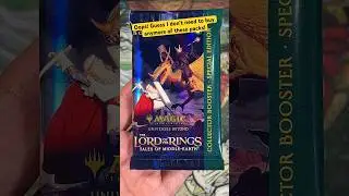 One pack, One Ring! That was easy. 
