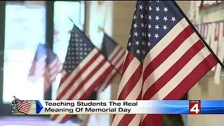 Teaching students the real meaning of Memorial Day