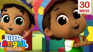 Kennst du diese Form? | Kinderlieder mit Klein Joni | Little Angel Deutsch