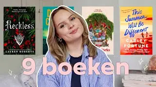 de 9 boeken die ik in juli heb gelezen *juli wrap-up* 🌸📖