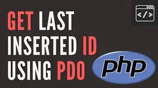 GET LAST INSERTED ID USING PDO WITH PHP