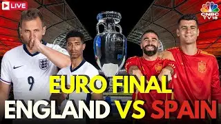 🔴UEFA EURO Final LIVE: England Vs Spain LIVE Score | Jude Bellingham | Morata | ENG Vs ESP | N18G