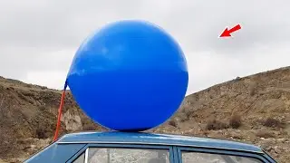 BİG BALLOON VS CAR TOFAŞ !! Çok Büyük Balon Ve Araba