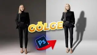 PHOTOSHOPTA GÖLGE VERME | PHOTOSHOP DERSLERİ | Photoshopta Gölgelendirme