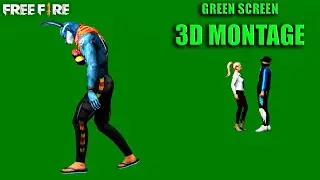 Free Fire 3D Sad Montage Green Screen video