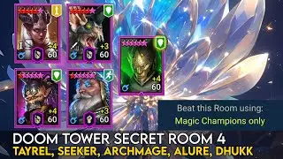Doom Tower Secret Room 4 - Magic Champions only | Raid Shadow Legends Guide