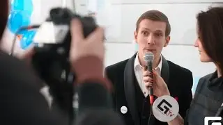 Интервью на открытии Севмобаил /Олег Сирота