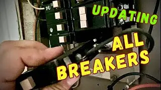 How to change out all breakers in a breaker box