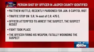 Man shot by deputy in northwest Indiana recently pardoned for Jan. 6 Capitol riot