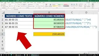 Convertir Números como Texto a Números en Excel (3 Métodos)