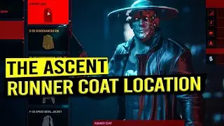 Unique Purple Armor RUNNER COAT Location - THE ASCENT