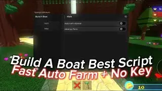 *BEST* Build A Boat Script🔥| Fast Auto Farm, And More! | Mobile/PC