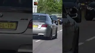 BMW M5 V10 CRAZY Acceleration SOUND!