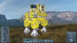 Space Engineers: Буровой робот - тест на сервере