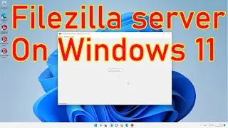 Filezilla server setup