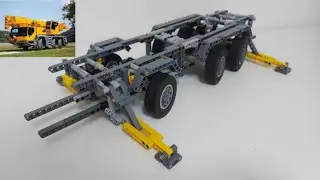 Рулевое управление с режимом краб из лего/Lego steering system with crab mode