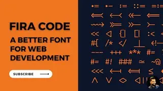 How to Install FiraCode in VSCode | Best font for Web Development