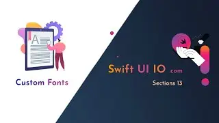 How to set a custom font in iOS using info.plist and the font modifier | SwiftUI tutorial