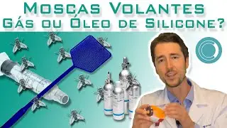 Vitrectomia para moscas volantes necessita gás ou óleo de silicone?