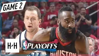 James Harden vs Joe Ingles - Game 2 Duel Highlights Jazz vs Rockets 2018 NBA Playoffs