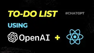 Build a React App Using ChatGPT in 5 Minutes 