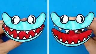 Rainbow Friends 2 Walkthrough Maze DIY & Gameplay 😊 Easy paper craft ideas