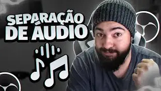 COMO SEPARAR FAIXAS DE ÁUDIO NO OBS STUDIO | Sem usar plugins ou voicemeter!