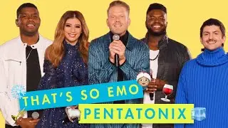 Christmas Music Icons Pentatonix Take On Our Ridiculous Holiday Acting Test | Thats So Emo | Cosmo