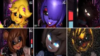 Five Nights in Anime 3D All Jumpscares