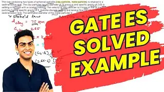 Water Treatment Question from GATE ES 2023 | GATE Environmental Science