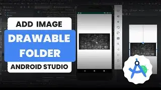 How To Add an Image to the Drawable Folder in Android Studio || Android Studio Tutorial