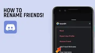How to Rename Friends on Discord [easy]