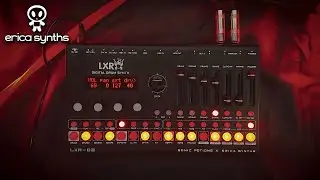 🔥 Erica Synths LXR-02 Drum Machine Sound Test | Epic Techno Soundscapes & Rhythms! 💥