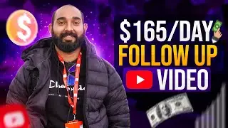 PASSIVE INCOME | Made $165 in 5 MINUTES | FOLLOW UP VIDEO