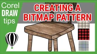 Creating a seamless bitmap pattern in CorelDraw